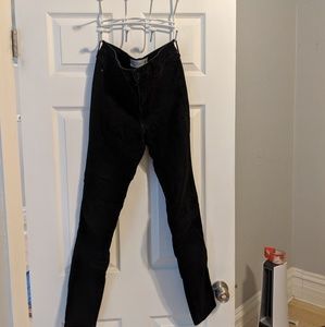 Abercrombie and Fitch black jeggings